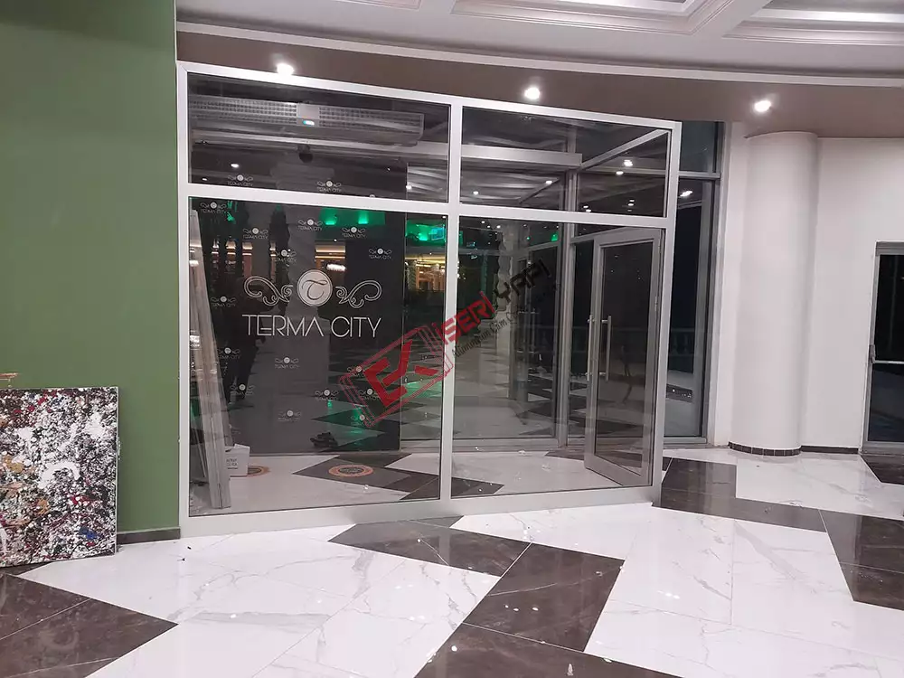 Alüminyum Dükkan Mağaza ve Ev Kapı Pencere Sistemleri
